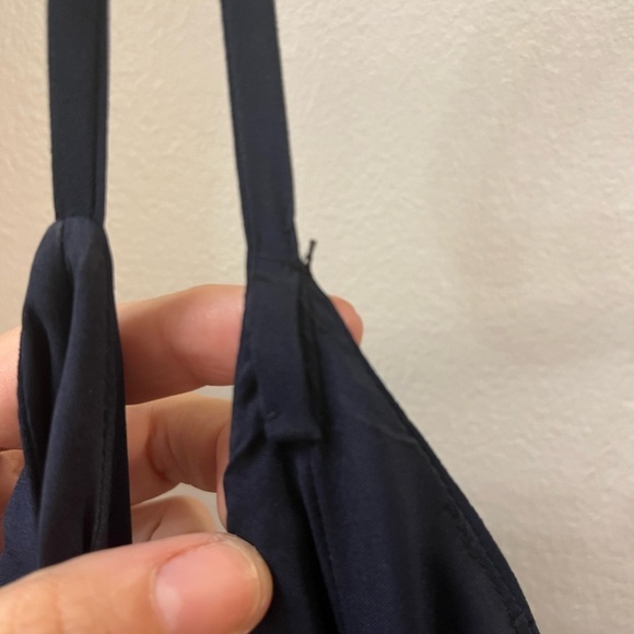 Fame and Partners Navy Wrap Maxi Dress - Picture 4 of 5